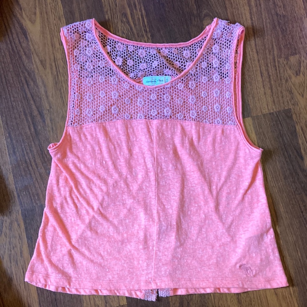 🌺 3/$12 Abercrombie & Fitch sleeveless shirt, women’s size XS